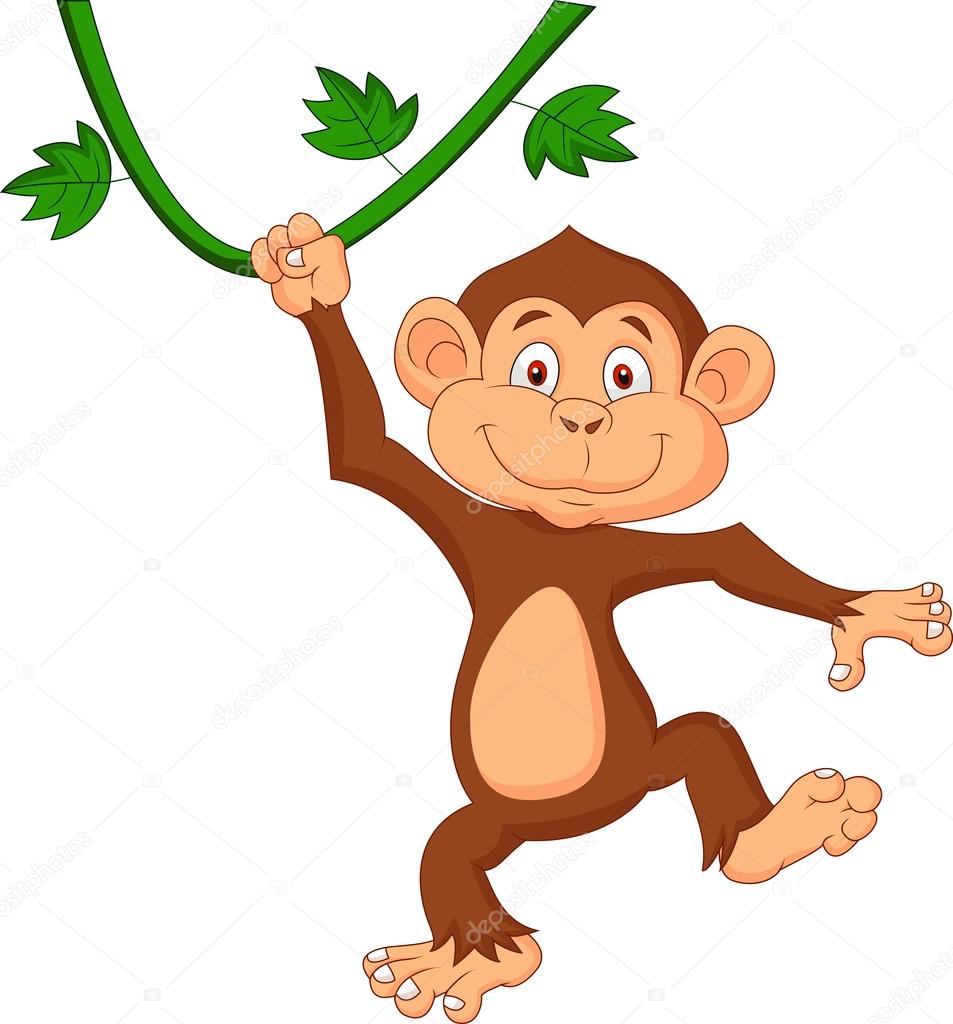 Detail Swinging Monkeys Clipart Nomer 31