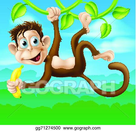 Detail Swinging Monkeys Clipart Nomer 36