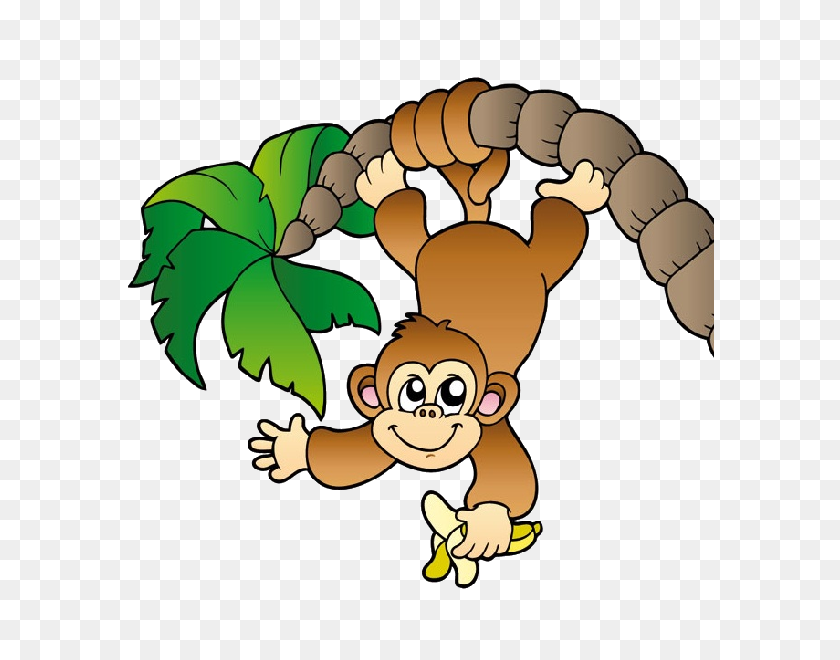 Detail Swinging Monkeys Clipart Nomer 38