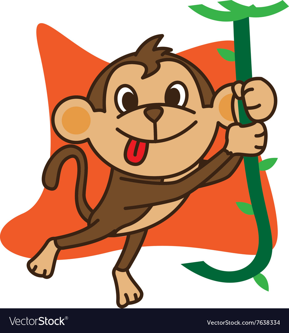 Detail Swinging Monkeys Clipart Nomer 41