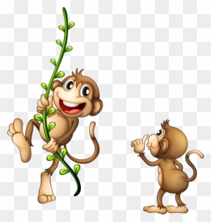 Detail Swinging Monkeys Clipart Nomer 42