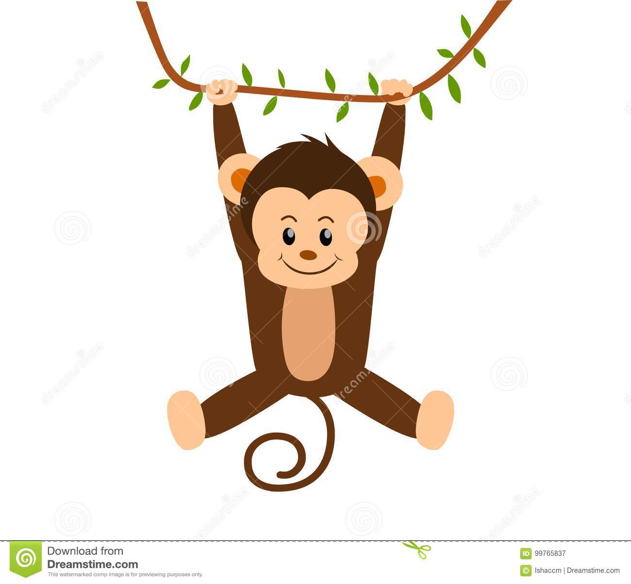 Detail Swinging Monkeys Clipart Nomer 7
