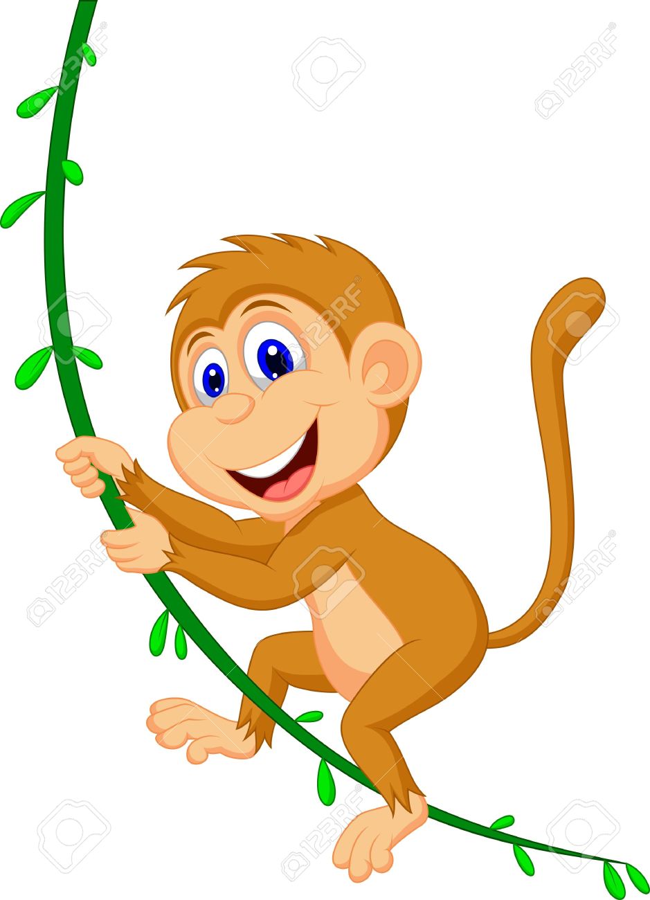 Detail Swinging Monkeys Clipart Nomer 8
