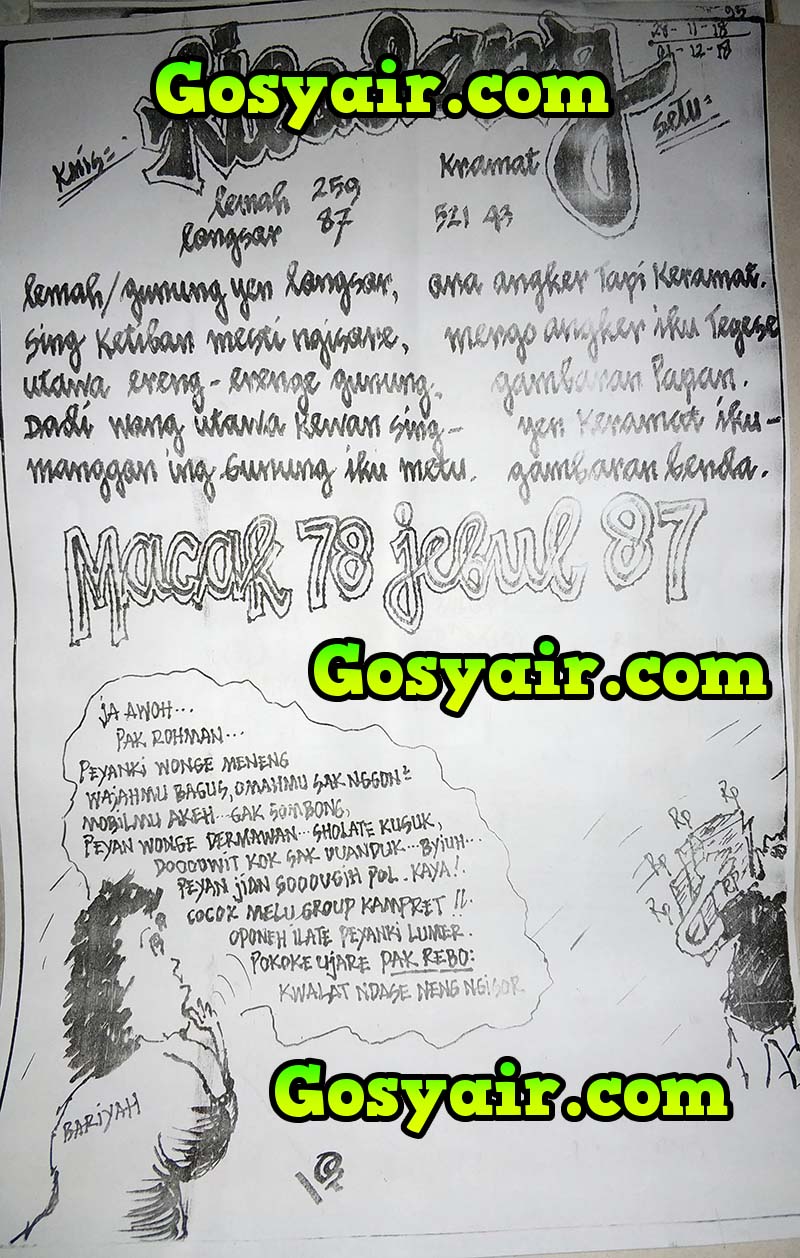 Detail Syair Jawa Bergambar Nomer 11