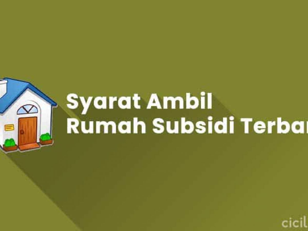 Detail Syarat Ambil Rumah Subsidi Nomer 8