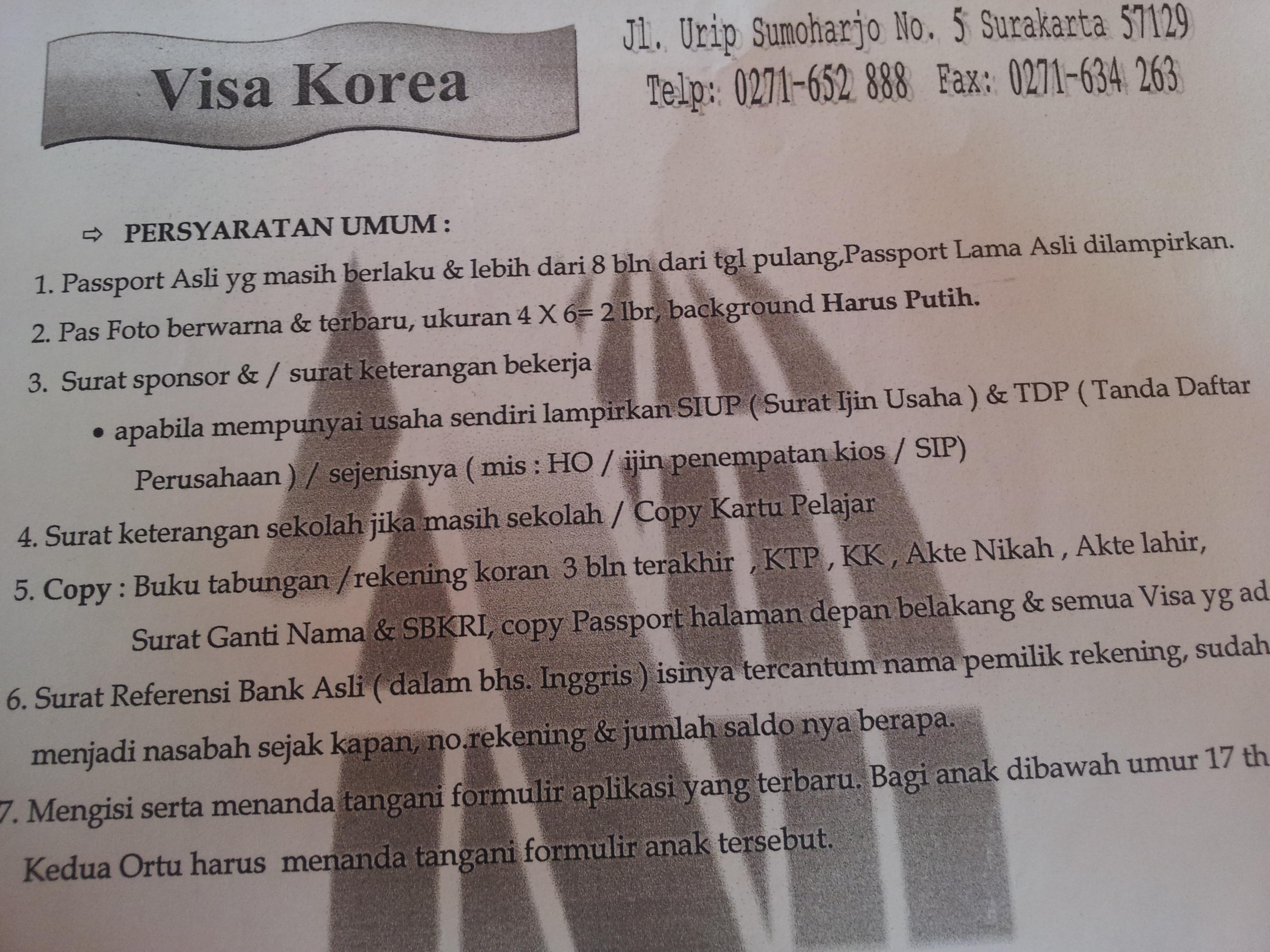 Detail Syarat Foto Visa Korea Nomer 49