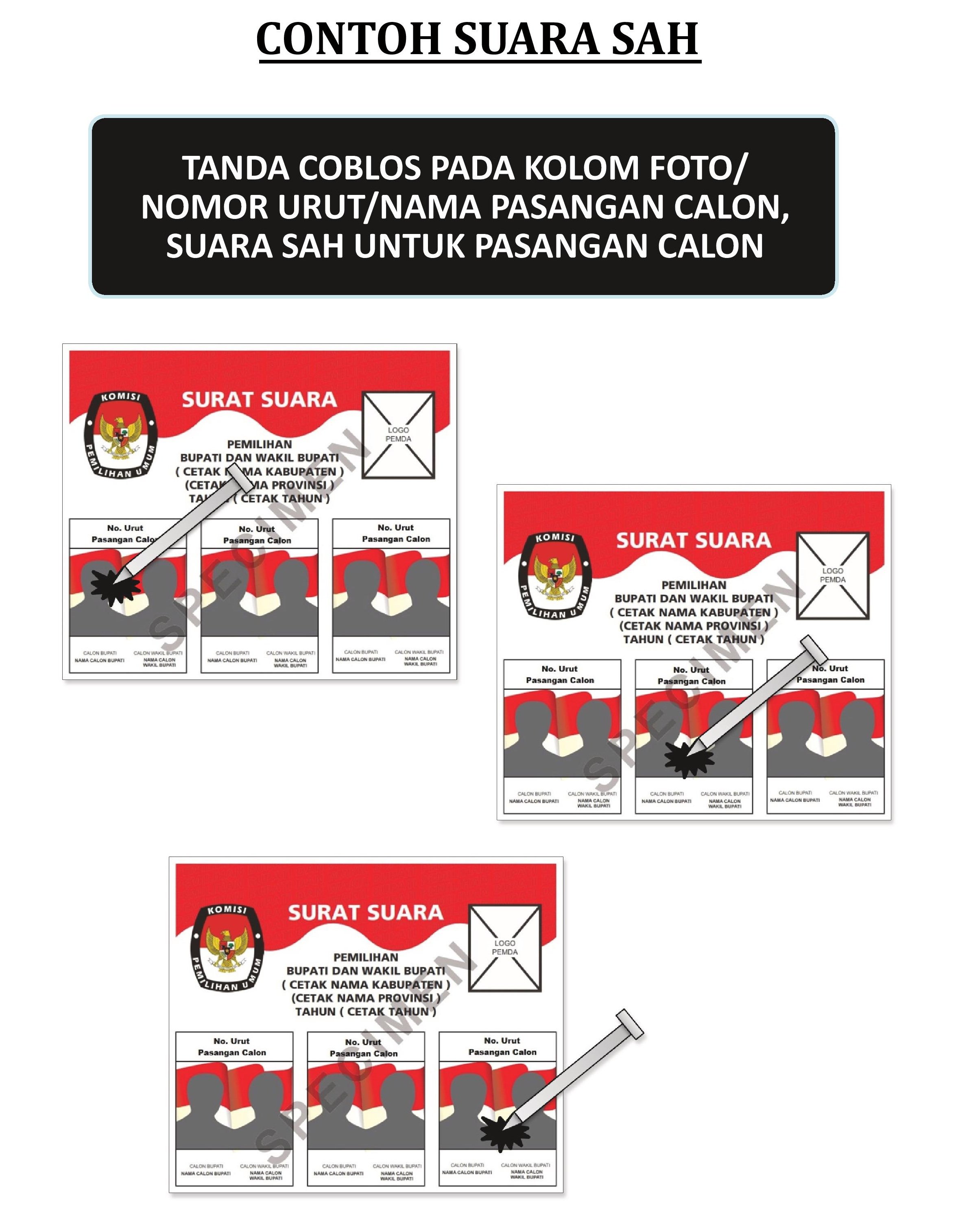 Detail Syarat Surat Suara Sah Nomer 6