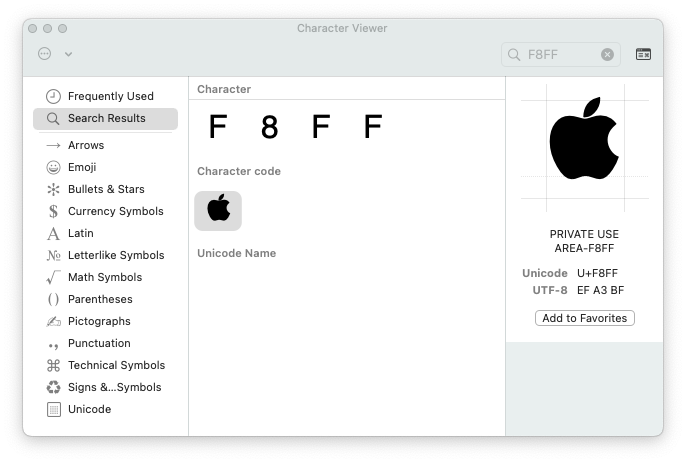 Detail Symbol Apple Ff Nomer 36