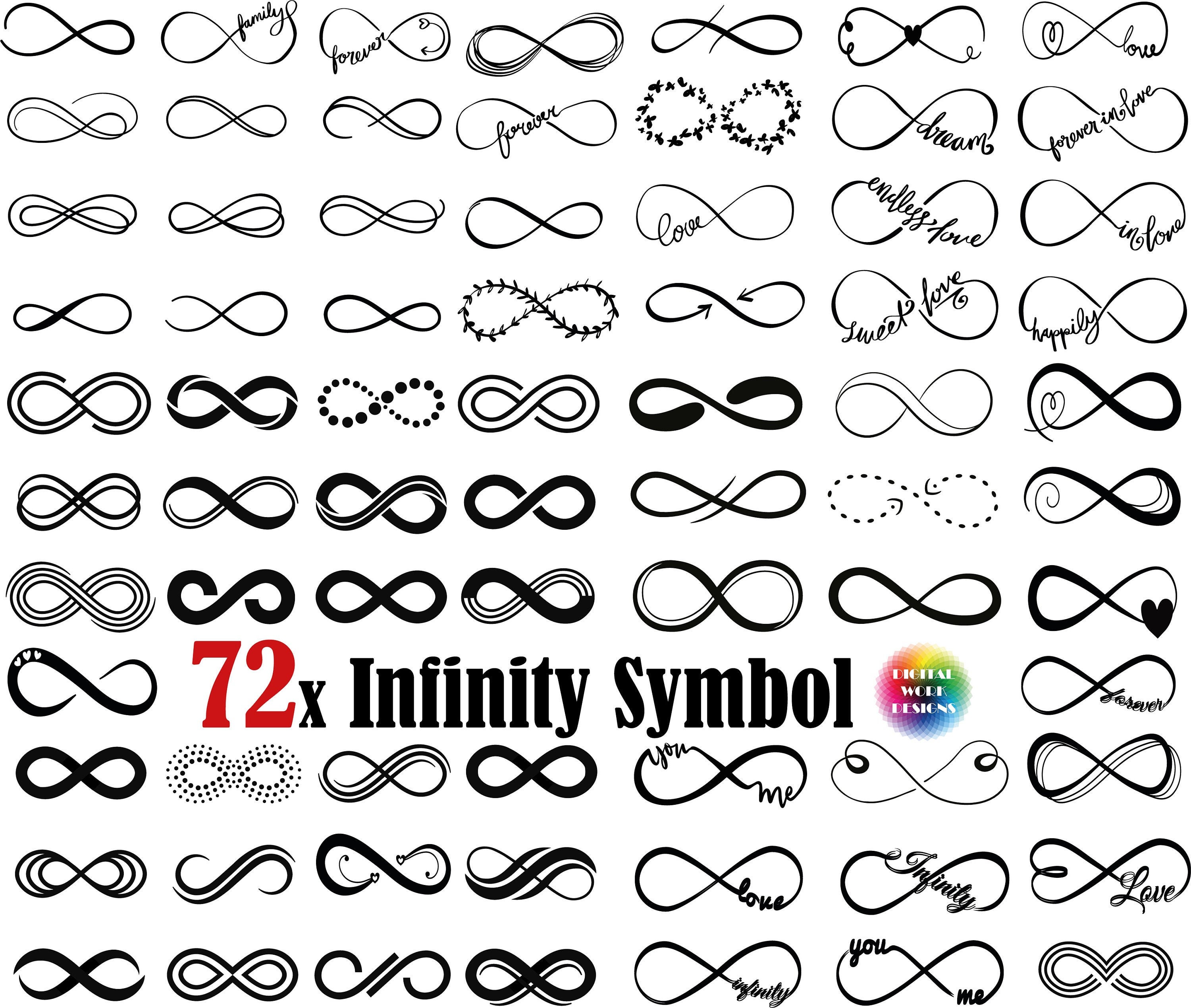 Detail Symbol Infinity Nomer 43