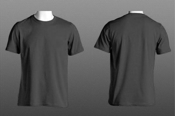 Detail T Shirt Design Polos Depan Belakang Nomer 4