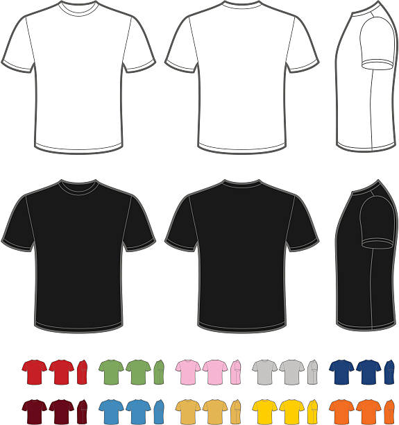 Detail T Shirt Design Polos Depan Belakang Nomer 43