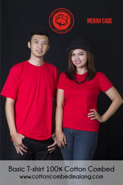 Detail T Shirt Merah Polos Nomer 45