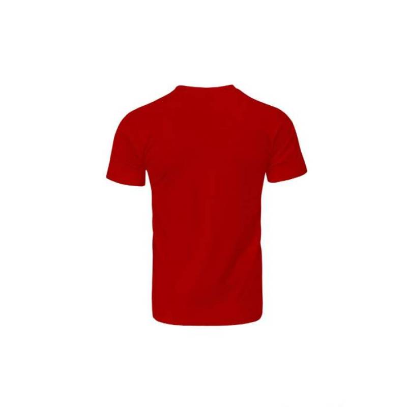 Detail T Shirt Polos Merah Nomer 16
