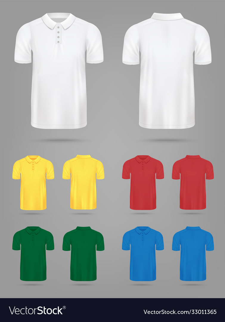 Detail T Shirt Polos Vector Nomer 52