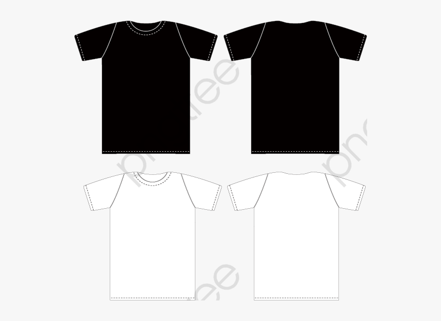 Detail T Shirt Vector Png Nomer 17