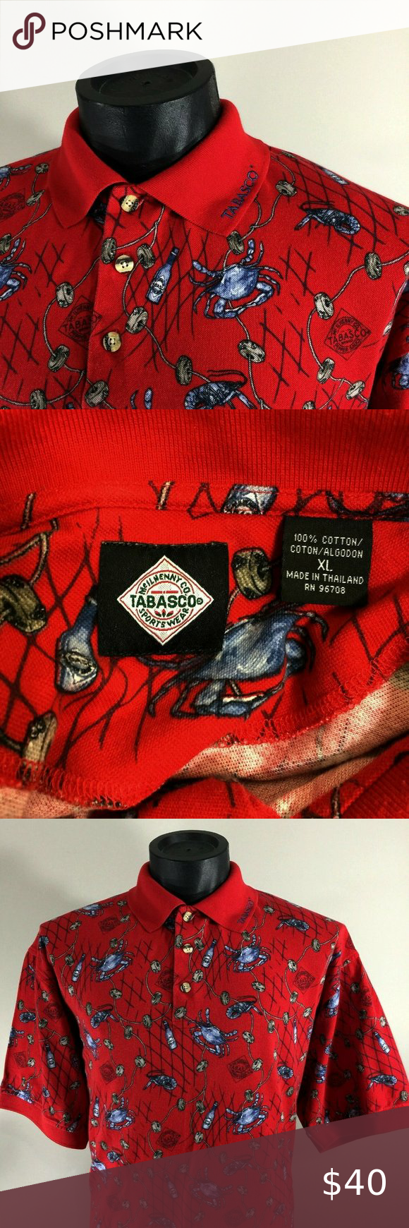 Detail Tabasco Golf Shirts Nomer 37