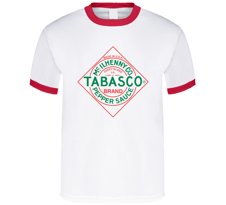 Detail Tabasco Sauce T Shirt Nomer 6