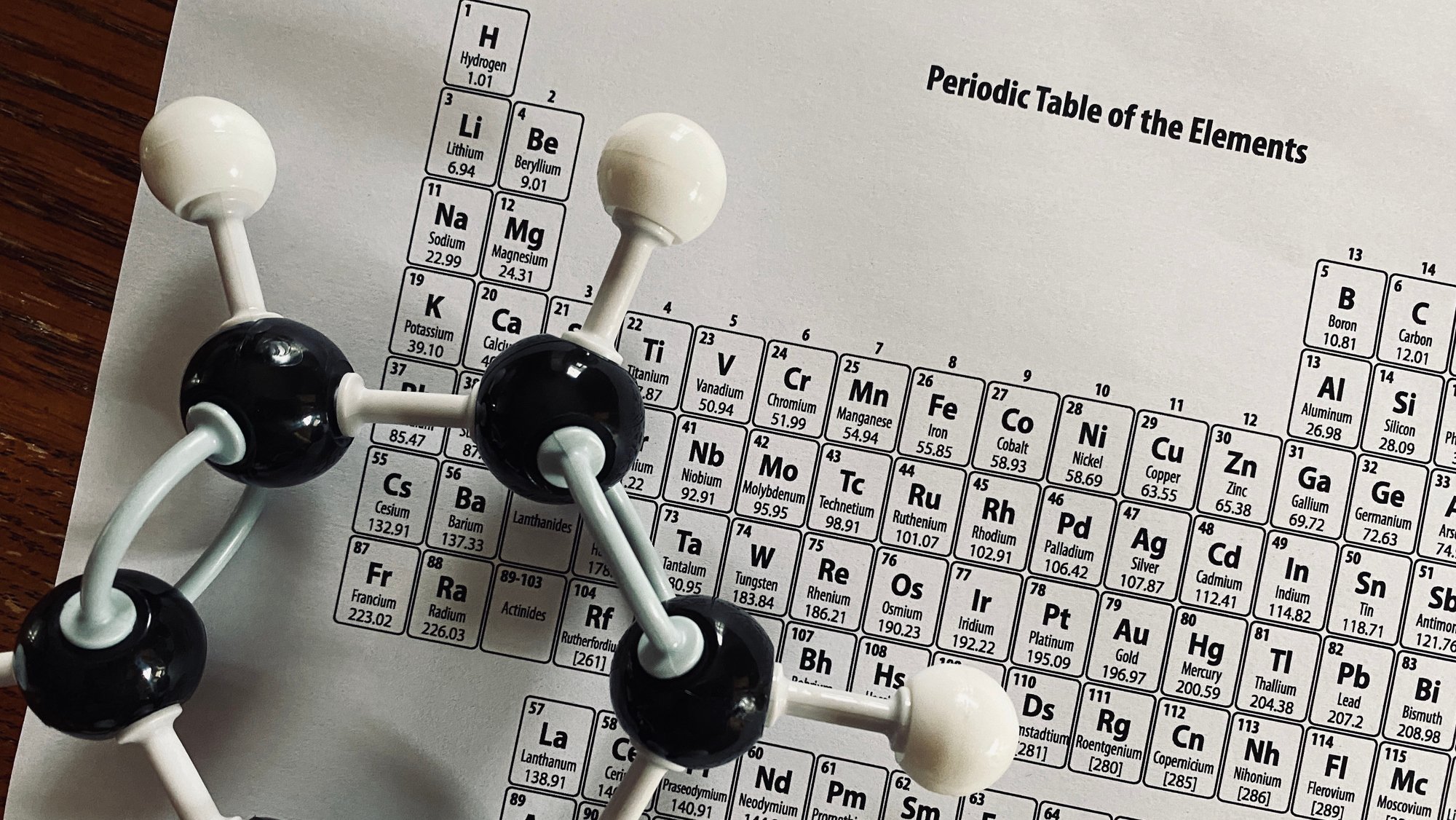 Detail Tabel Periodik Unsur Hitam Putih Nomer 31