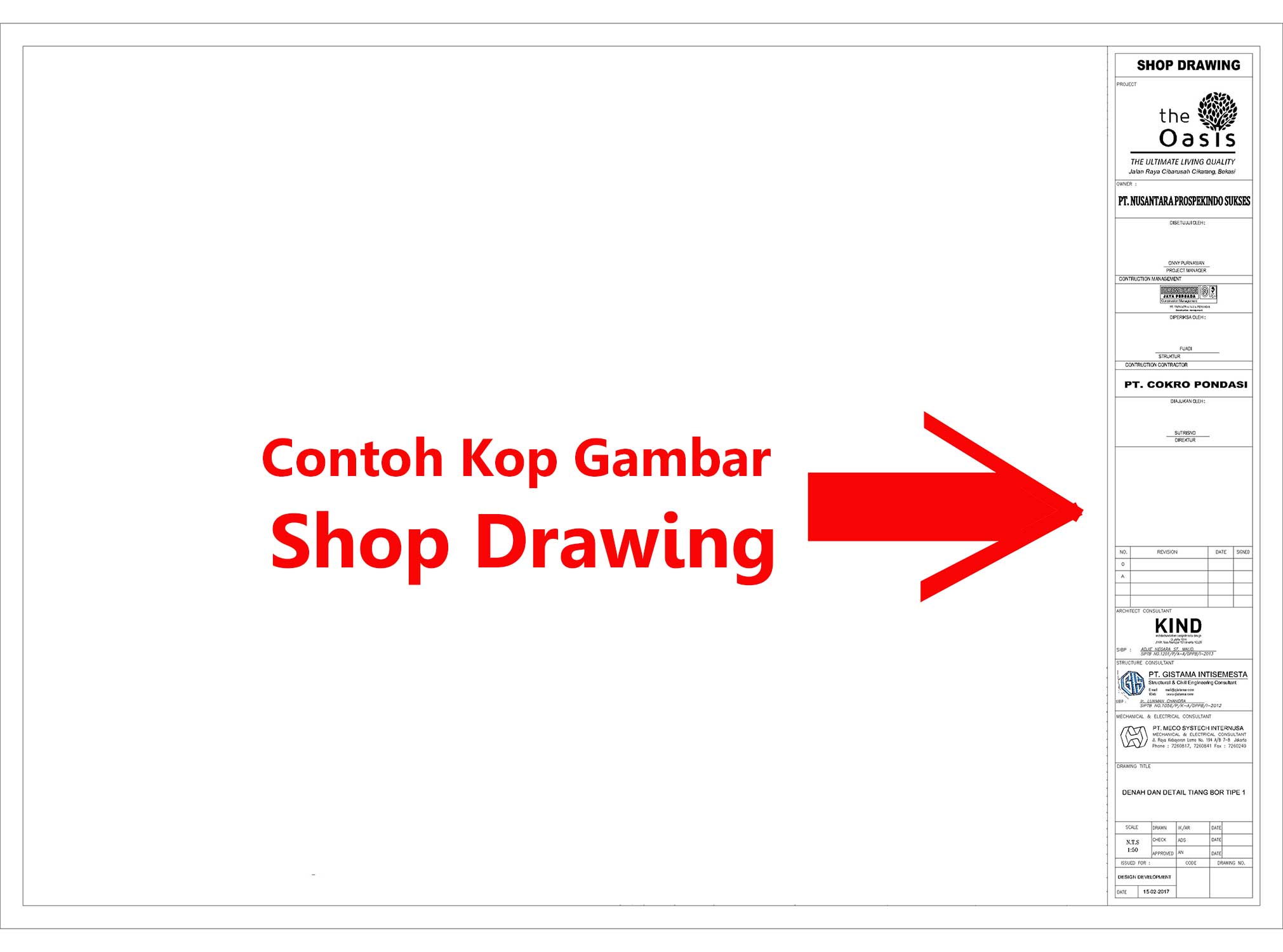 Detail Tabel Rencana Kerja Gambar Shop Drawing Nomer 15