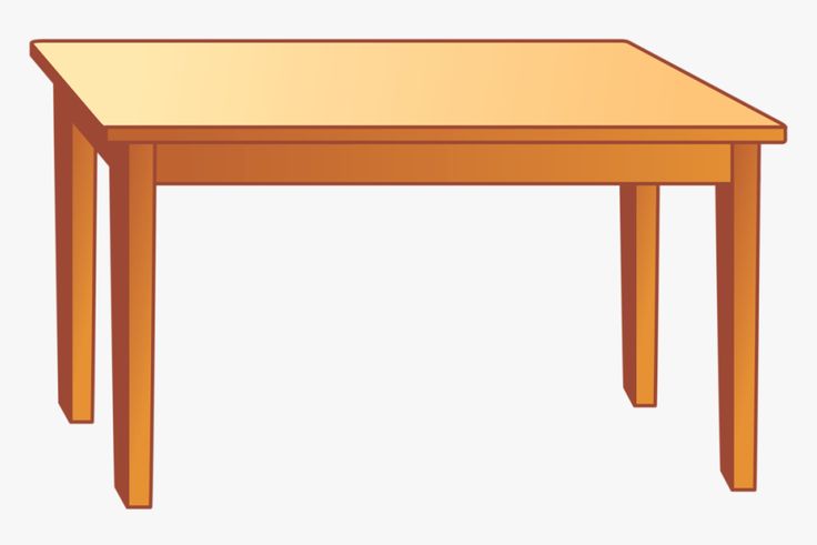 Detail Table Clipart Png Nomer 14