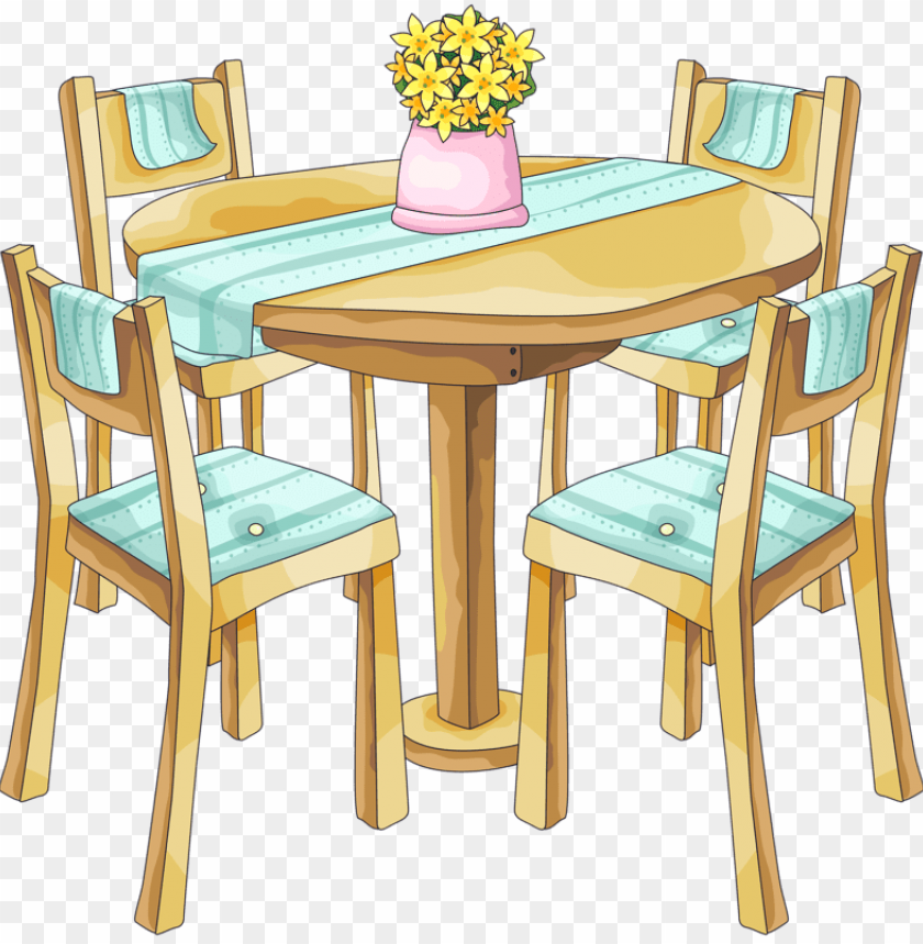 Detail Table Clipart Png Nomer 24