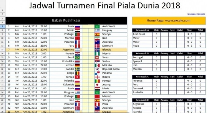 Detail Table Piala Dunia 2018 Nomer 4