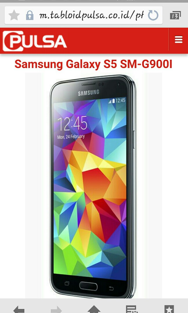 Detail Tabloid Pulsa Samsung S3 Mini Nomer 33