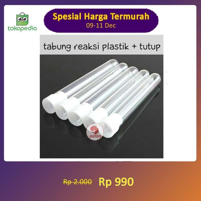 Detail Tabung Reaksi Plastik Nomer 50