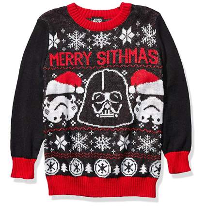 Detail Tacky Star Wars Christmas Sweater Nomer 23