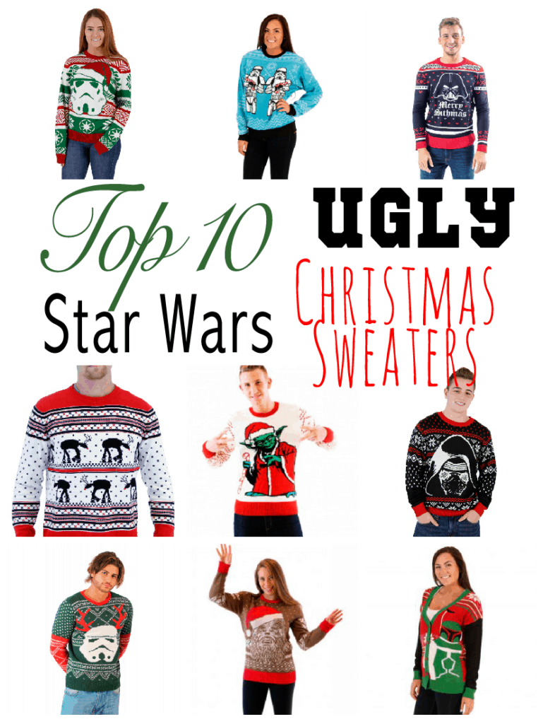 Detail Tacky Star Wars Christmas Sweater Nomer 30