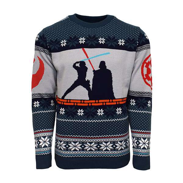 Detail Tacky Star Wars Christmas Sweater Nomer 8