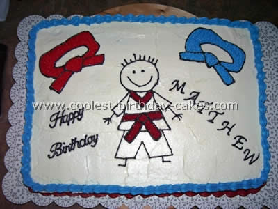 Detail Taekwondo Birthday Cakes Nomer 39