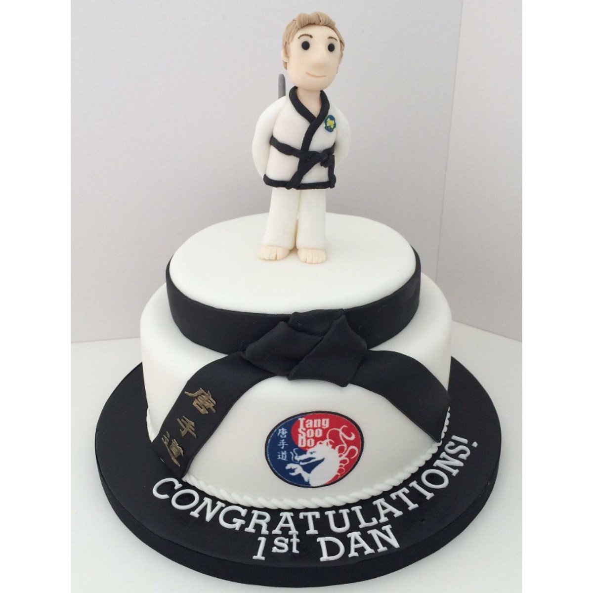 Detail Taekwondo Black Belt Cake Nomer 12
