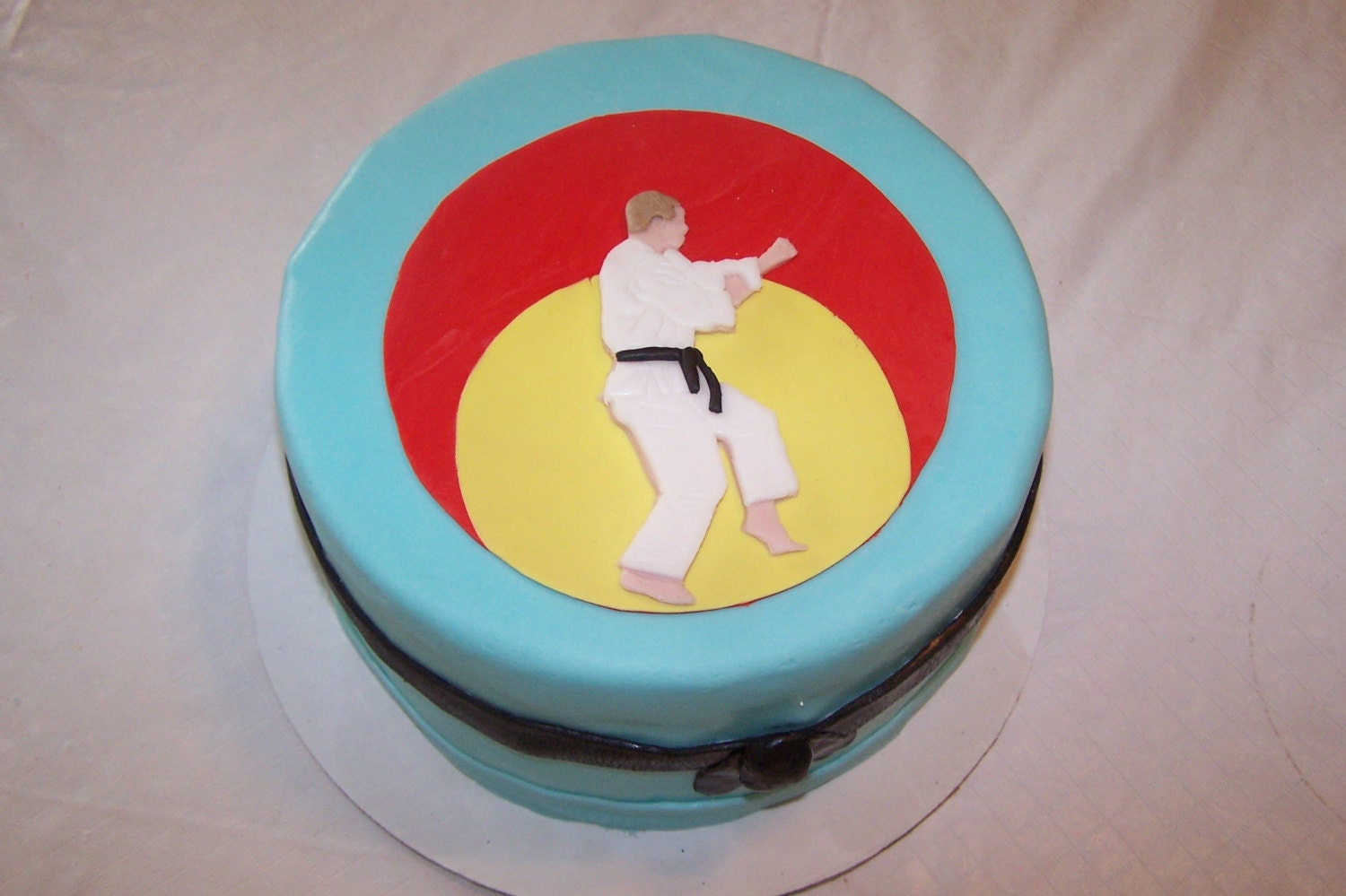 Detail Taekwondo Black Belt Cake Nomer 37