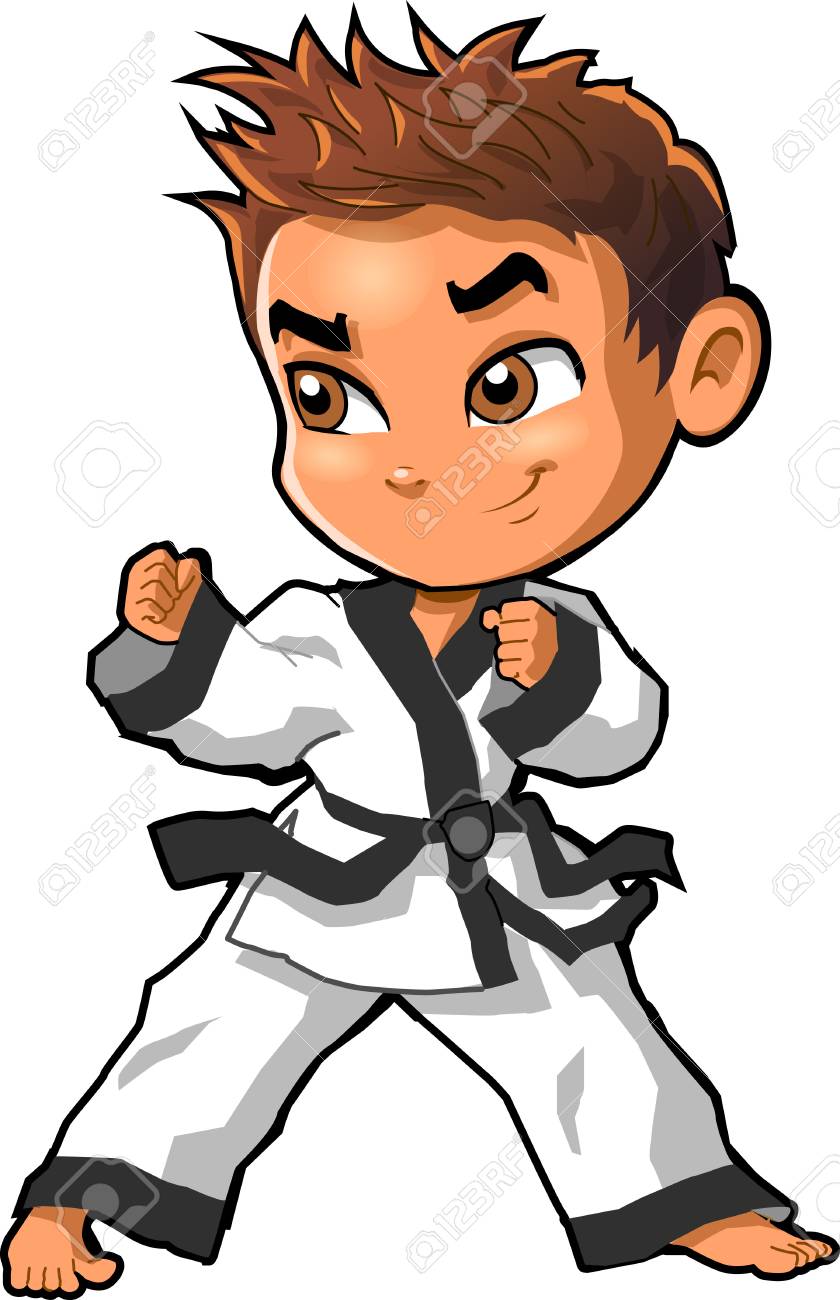 Detail Taekwondo Clip Art Free Nomer 12