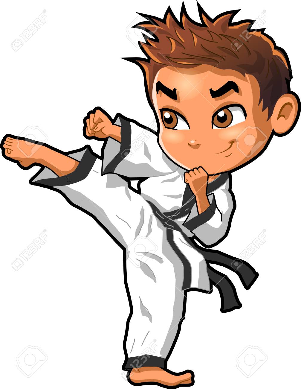 Detail Taekwondo Clip Art Free Nomer 4