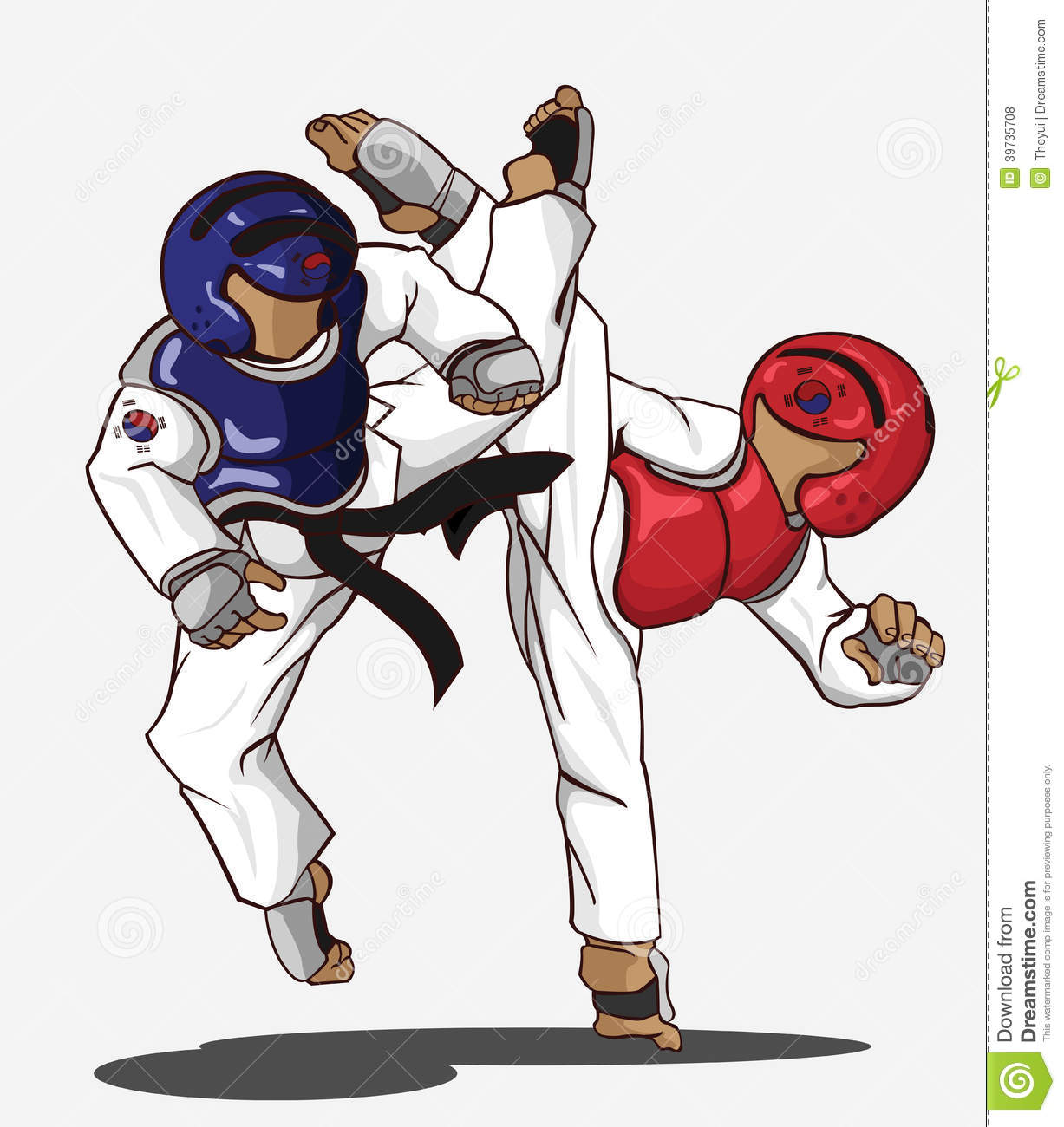 Detail Taekwondo Clipart Nomer 7
