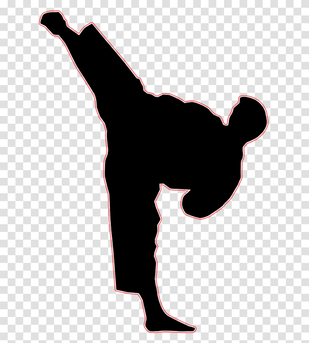 Detail Taekwondo Kick Silhouette Nomer 39