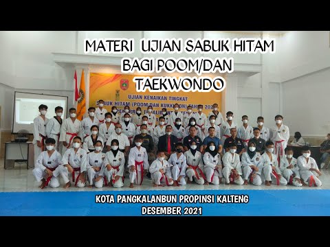 Detail Taekwondo Sabuk Hitam Nomer 37