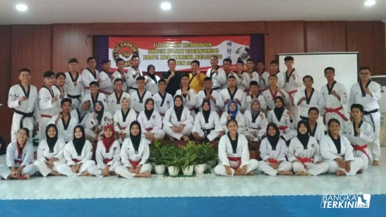 Detail Taekwondo Sabuk Hitam Nomer 40