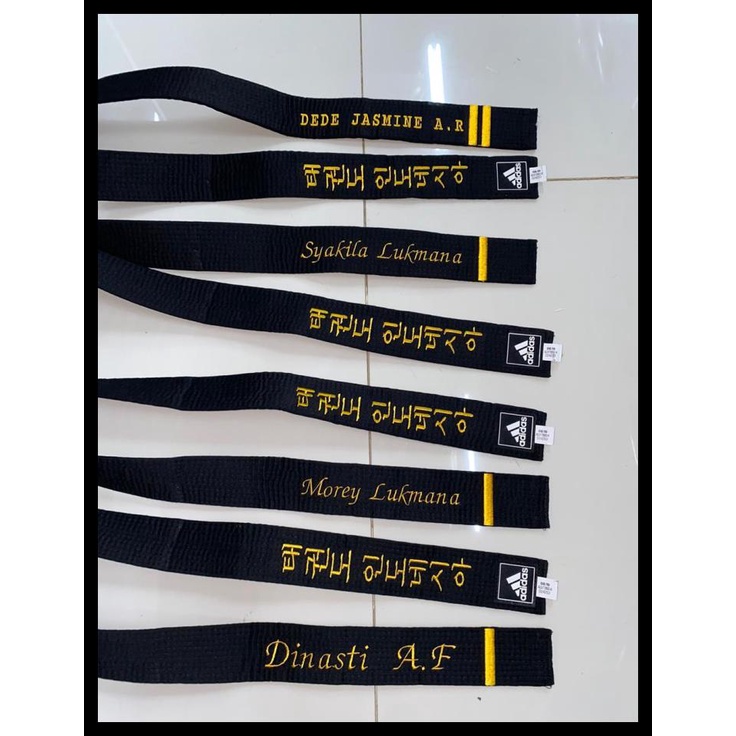 Detail Taekwondo Sabuk Hitam Nomer 5