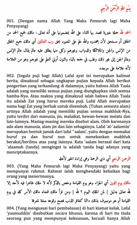 Detail Tafsir Jalalain Surat Al Baqarah Nomer 8