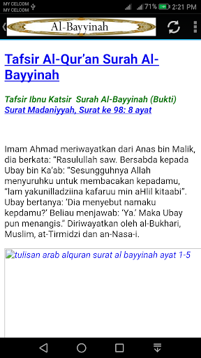 Detail Tafsir Surat Al Bayyinah Nomer 50