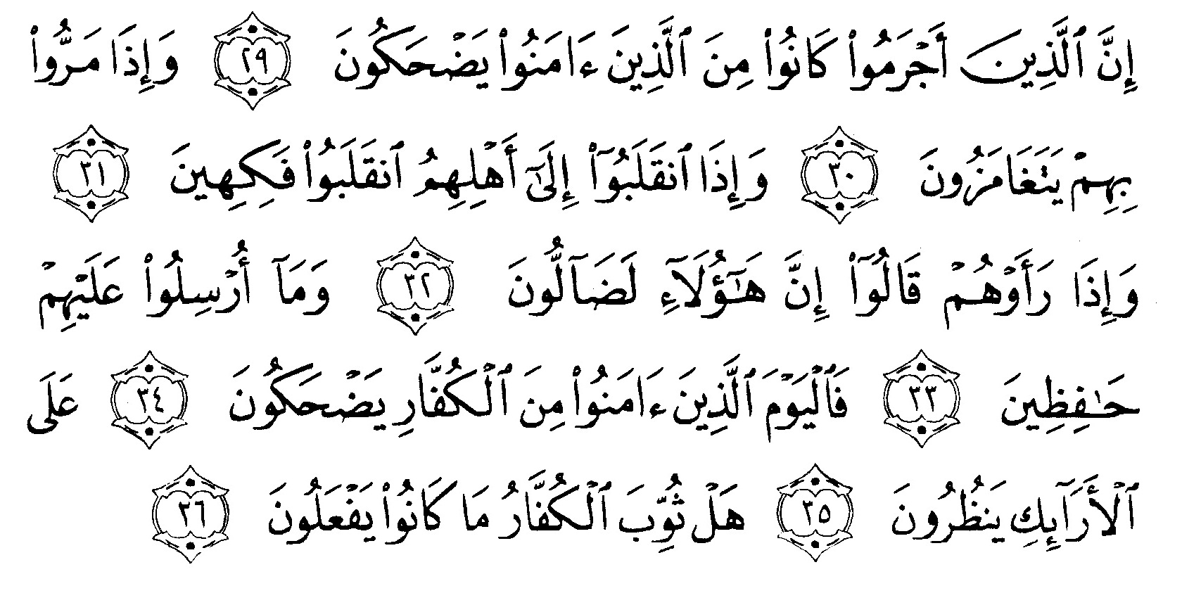 Detail Tafsir Surat Al Muthaffifin Nomer 6