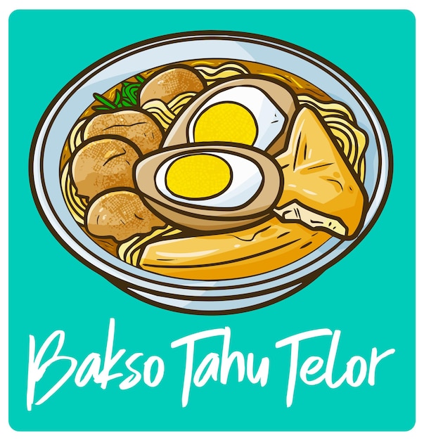 Detail Tahu Bakso Vector Nomer 22