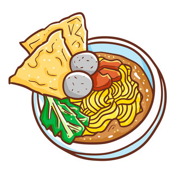 Detail Tahu Bakso Vector Nomer 36