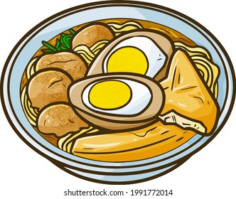 Detail Tahu Bakso Vector Nomer 10