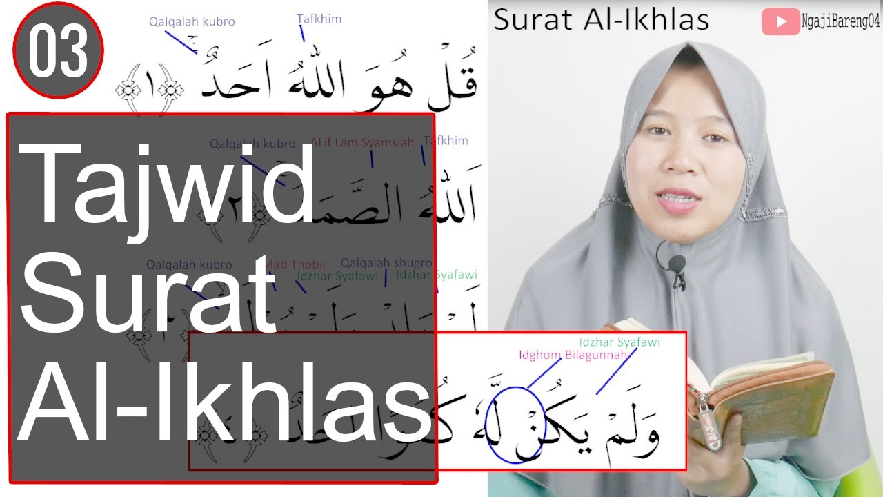 Detail Tajwid Surat Al Fatihah Nomer 41