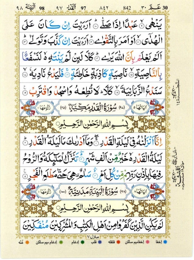 Detail Tajwid Surat Al Qadr Nomer 10