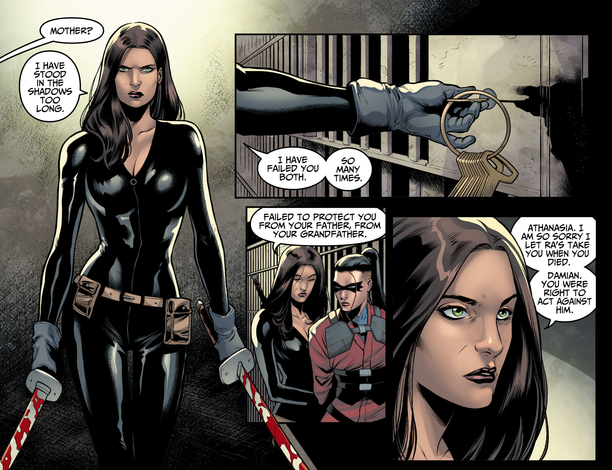 Detail Talia Al Ghul Nomer 11